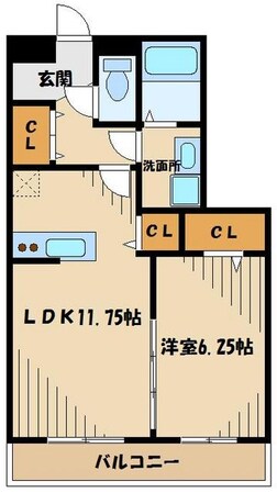 メゾン・ルーチェの物件間取画像